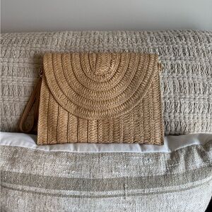 Convertible Woven Clutch